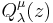 Q_\lambda^{\mu}(z)