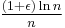 \tfrac{(1%2B\epsilon) \ln n}{n}