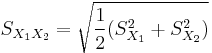 \ S_{X_1X_2} = \sqrt{\frac{1}{2}(S_{X_1}^2%2BS_{X_2}^2)}