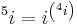 {}^{5}i = i^{\left({}^{4}i\right)}