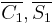 \overline{ C_1 },\overline{ S_1 }