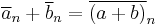 \overline{a}_n %2B \overline{b}_n = \overline{(a %2B b)}_n