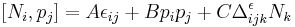 [N_i,p_j]=A\epsilon_{ij}%2BBp_ip_j%2BC\Delta^\epsilon_{ijk}N_k