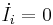  \dot{I}_i = 0 