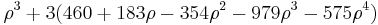 \rho^3 %2B 3(460%2B183\rho-354\rho^2-979\rho^3-575\rho^4)