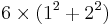 6\times (1^2%2B2^2)