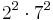 2^2 \cdot 7^2