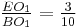 \tfrac{EO_1}{BO_1} = \tfrac{3}{10}