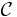 \textstyle \mathcal{C}