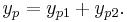 y_p = y_{p1} %2B y_{p2}.