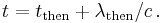 t=t_\mathrm{then}%2B\lambda_\mathrm{then}/c\,.