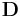 \mathbf{D} \ 