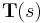 \mathbf{T}(s)\,