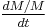 \tfrac{dM/M}{dt}