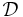 \mathcal{D}