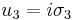 u_3 = i\sigma_3