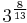 3^\frac{8}{13}