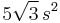 5\sqrt{3}\,s^2