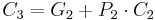 C_3 = G_2 %2B P_2 \cdot C_2