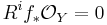 R^i f_* \mathcal{O}_Y = 0