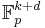 \mathbb{F}_p^{k%2Bd}