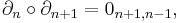  \partial_n \circ \partial_{n%2B1} = 0_{n%2B1,n-1}, \,  