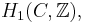 H_1(C, \mathbb{Z}),