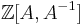 \mathbb Z [A, A^{-1}]