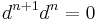 d^{n %2B 1} d^n = 0