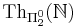 \mathrm{Th}_{\Pi^0_2}(\mathbb N)