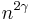 n^{2\gamma}