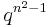 q^{n^2-1}