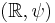 (\mathbb{R}, \psi)