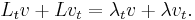 L_{t}v%2BLv_{t}=\lambda_{t}v%2B\lambda v_{t}.