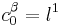 c_0^\beta = l^1