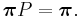 \boldsymbol{\pi}P=\boldsymbol{\pi}.