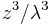 z^3/\lambda^3