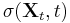 {\sigma}(\mathbf{X}_t,t)