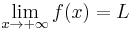 \lim_{x \to %2B\infty}{f(x)} = L