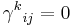 \gamma^k{}_{ij}=0