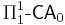 \Pi^1_1\mbox{-}\mathsf{CA}_0