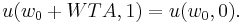 u(w_0 %2B WTA , 1) = u(w_0 , 0).