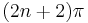 (2n%2B2)\pi