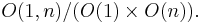 O(1,n)/(O(1) \times O(n)).