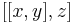 [[x,y],z]