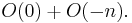 O(0)%2BO(-n).\ 