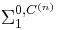 \Sigma^{0,C^{(n)}}_1