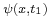 \scriptstyle{\psi(x,t_1)}