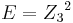 E = {Z_3}^2