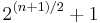 2^{(n%2B1)/2}%2B1